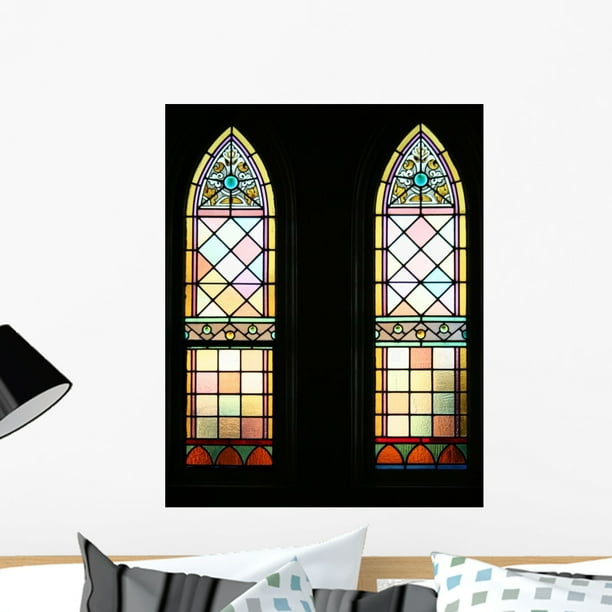 Medium-Large 30 in H x 20 in W Wallmonkeys WM199818 Window to The Garden Peel and Stick Wall Decals Medium-Large 30 in H x 20 in W Wallmonkeys WM199818 Window to The Garden Peel and Stick Wall Decals
